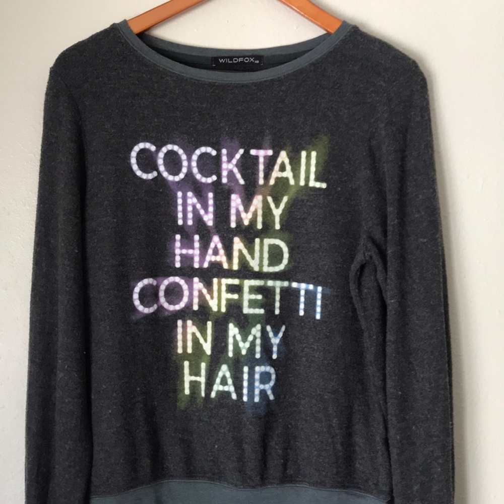 Wildfox “Cocktail in My Hand Confetti In My Hair” - Picture 3 of 7